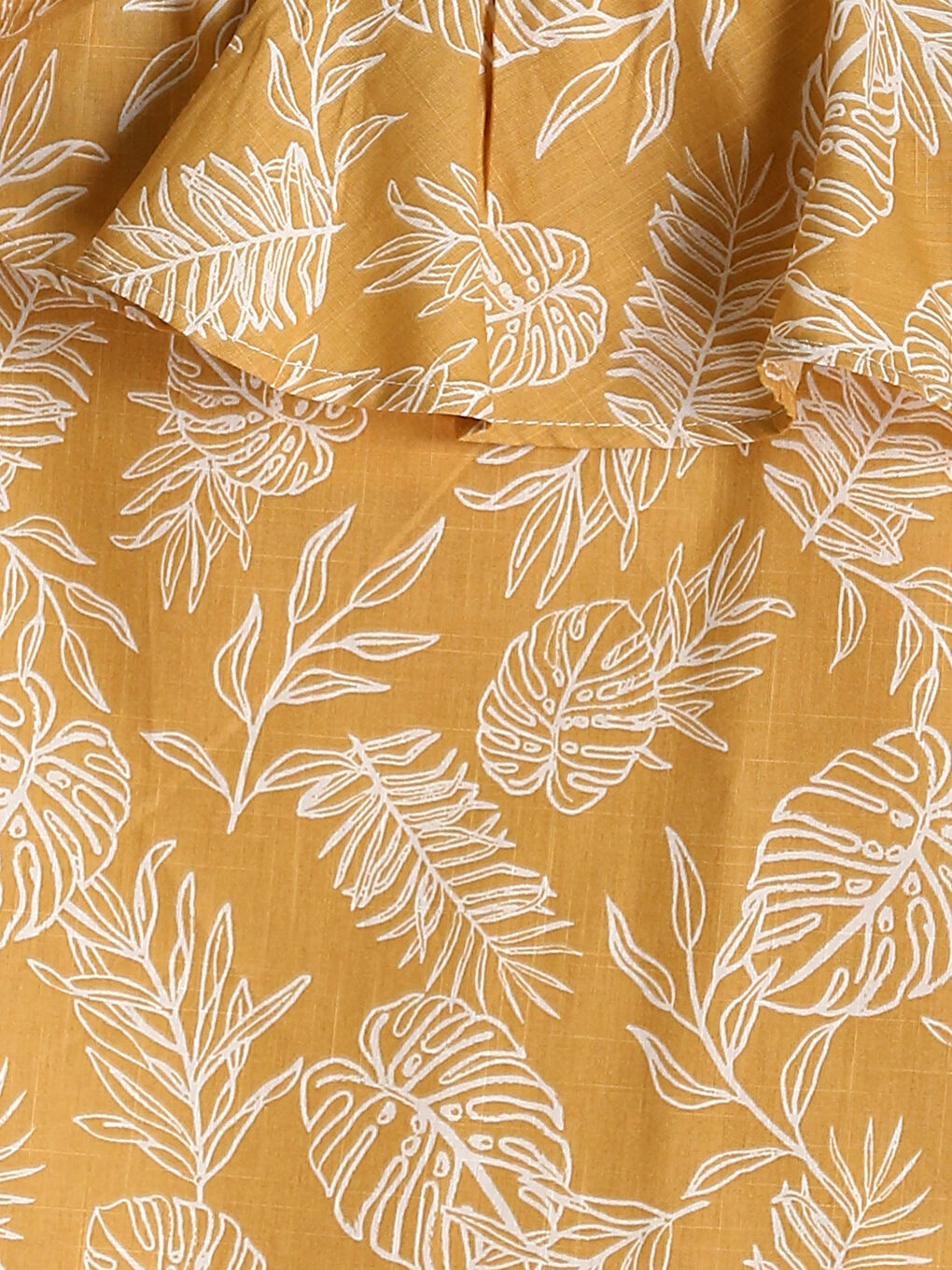 Sleeveless Floral Girls' Blouse-2