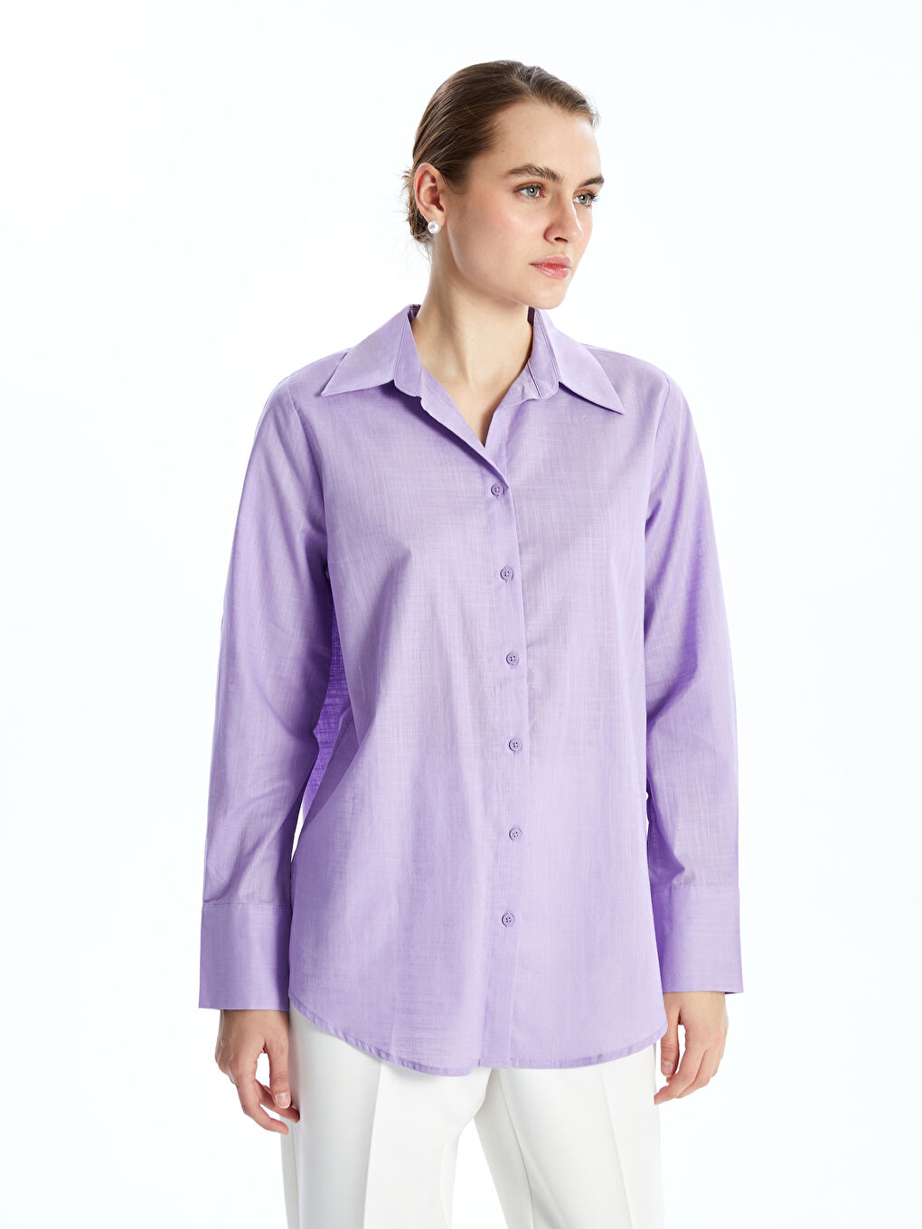 Loose Fit Women's Shirt -S5G180Z8-VE0