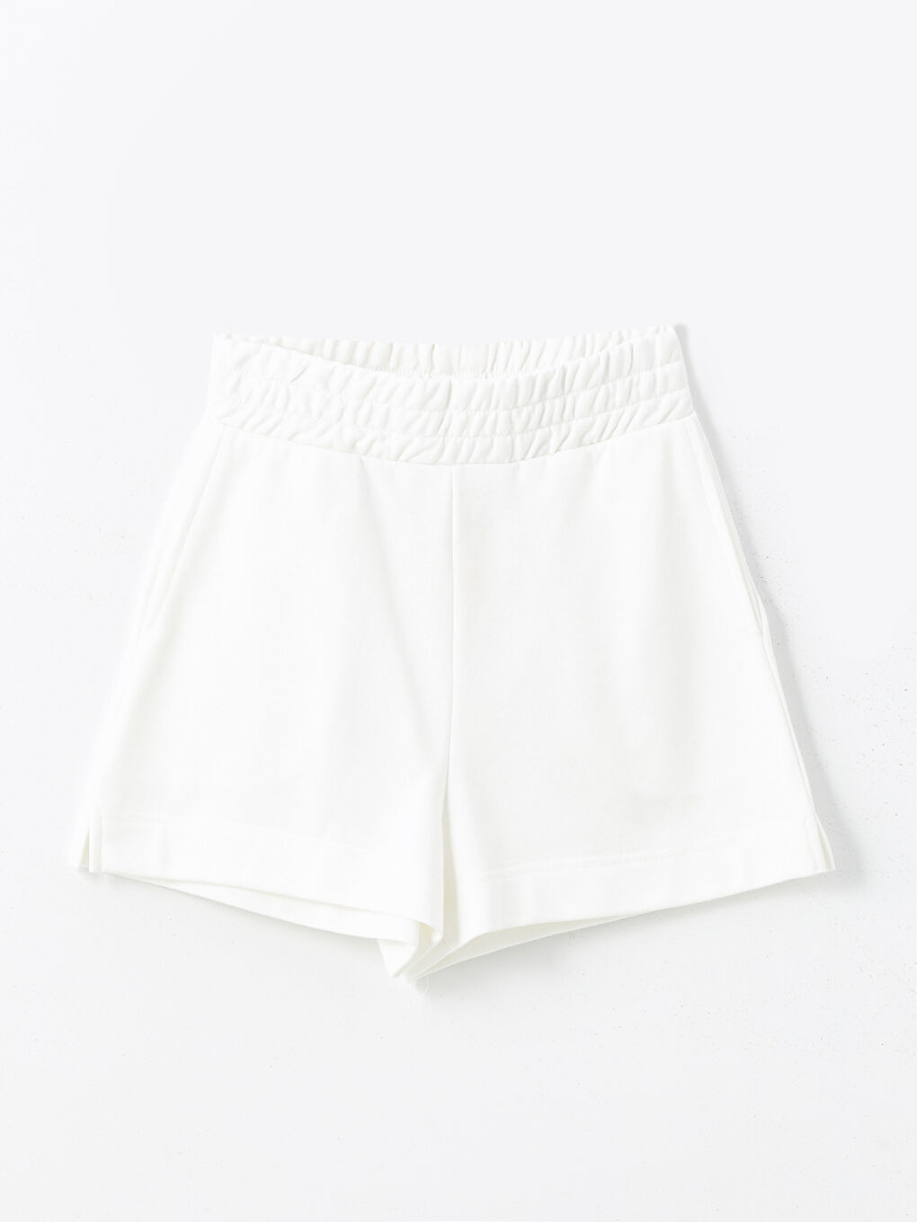 Elasticated Waist Women's Shorts -S5G184Z8-R9J