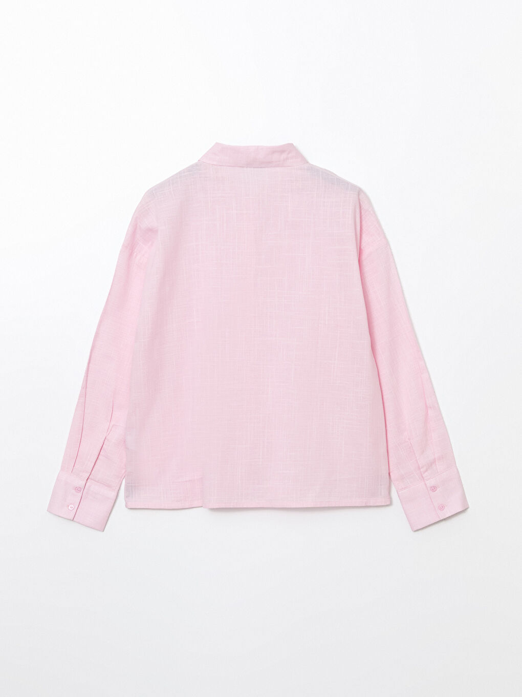 Plain Long Sleeve Oversize Women's Shirt -S5G197Z8-Y1X