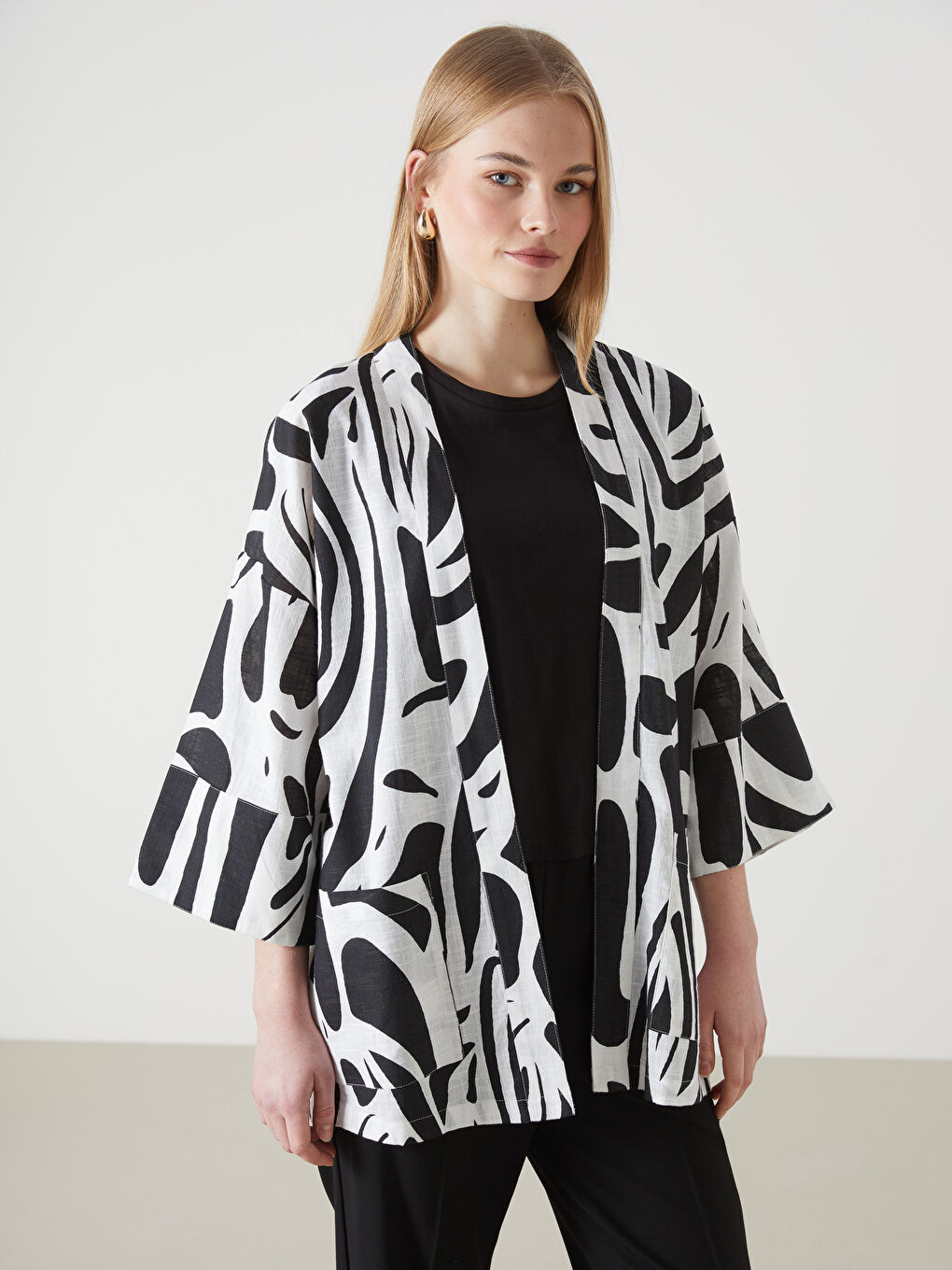 CRNA Kimono Žene -S5G202Z8-LQJ