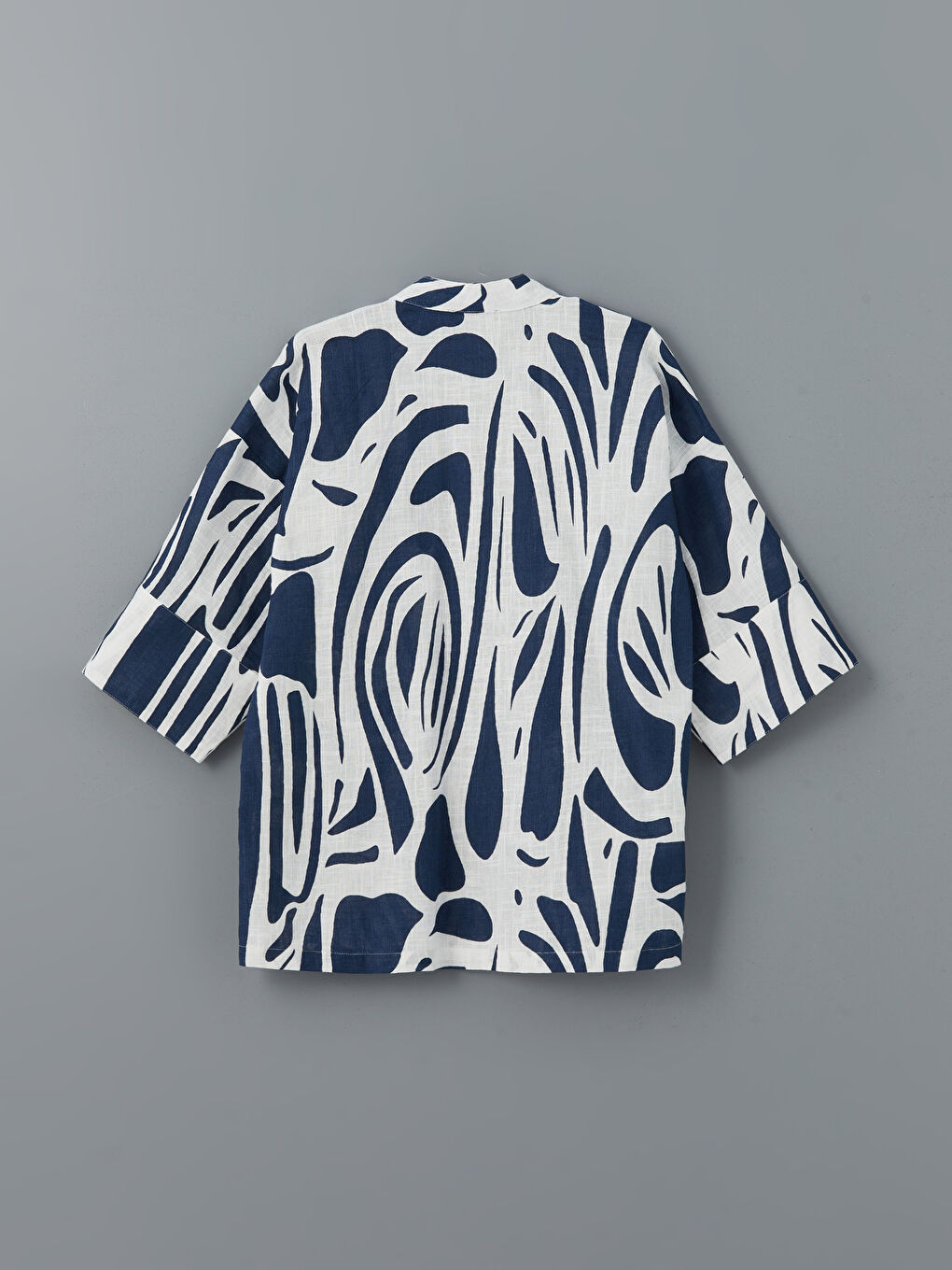 LCW Vision Shawl Collar Patterned Women's Kimono -S5G202Z8-LSJ