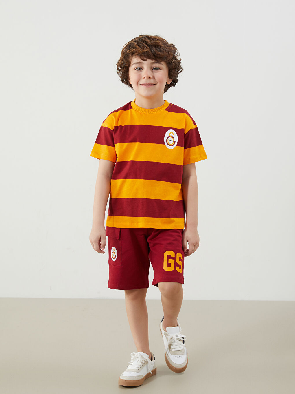 Galatasaray Printed Boys' Shorts -S5G211Z1-VAD
