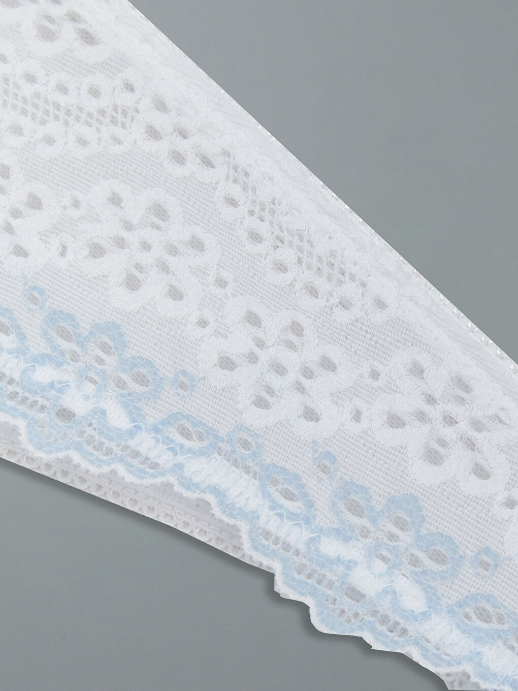 Lila Dantelli Fantezi Brazilian Külot-3