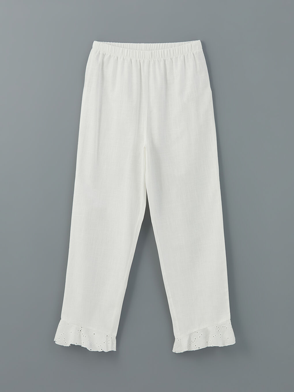U Neck Embroidered Women's Pyjama Set -S5G230Z8-JYX