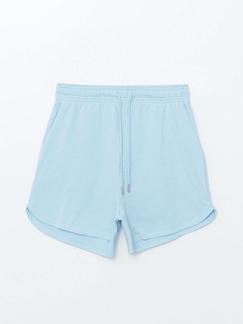 Elasticated Waist Women's Shorts -S5G274Z8-FMR