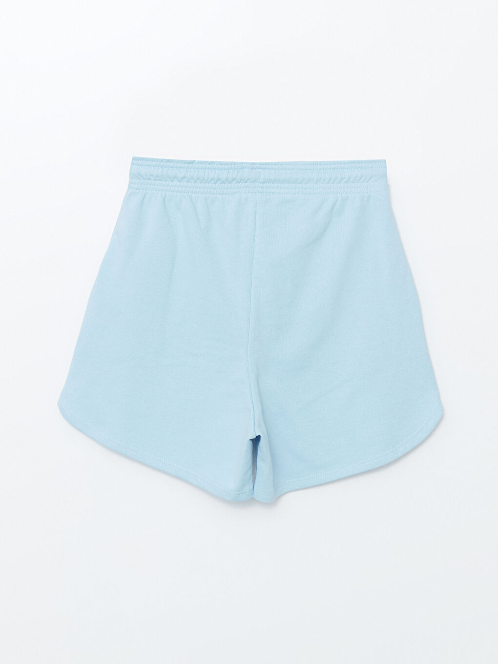 Elasticated Waist Women's Shorts -S5G274Z8-FMR