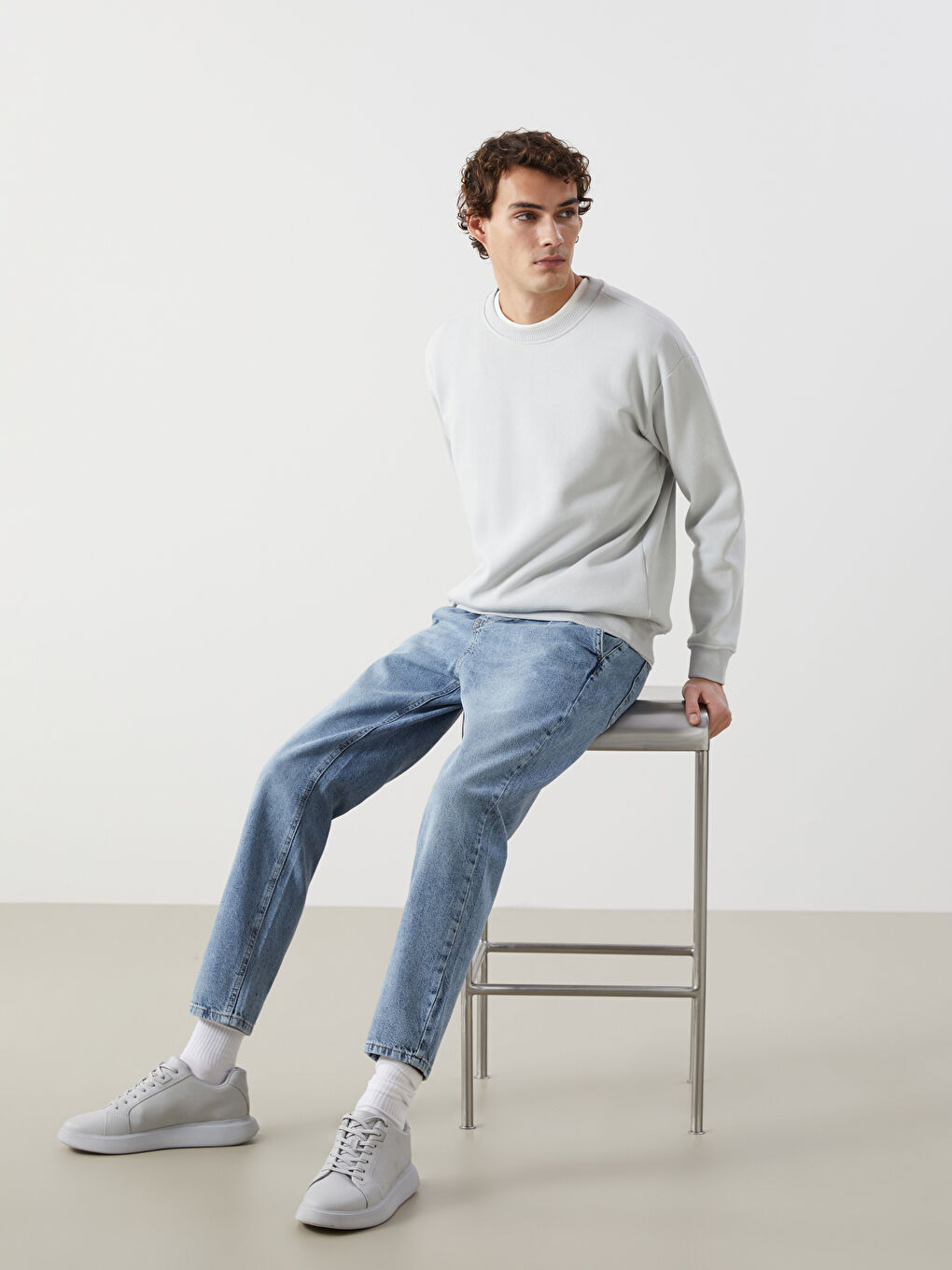 LCW Jeans Indigo Baggy Fit Erkek Jean Pantolon