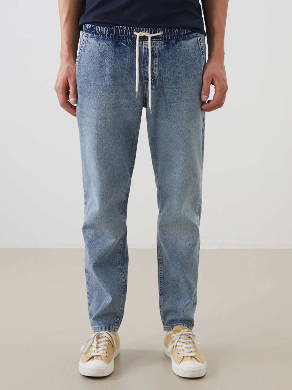 Джинсы Мужские Прямого Кроя-1