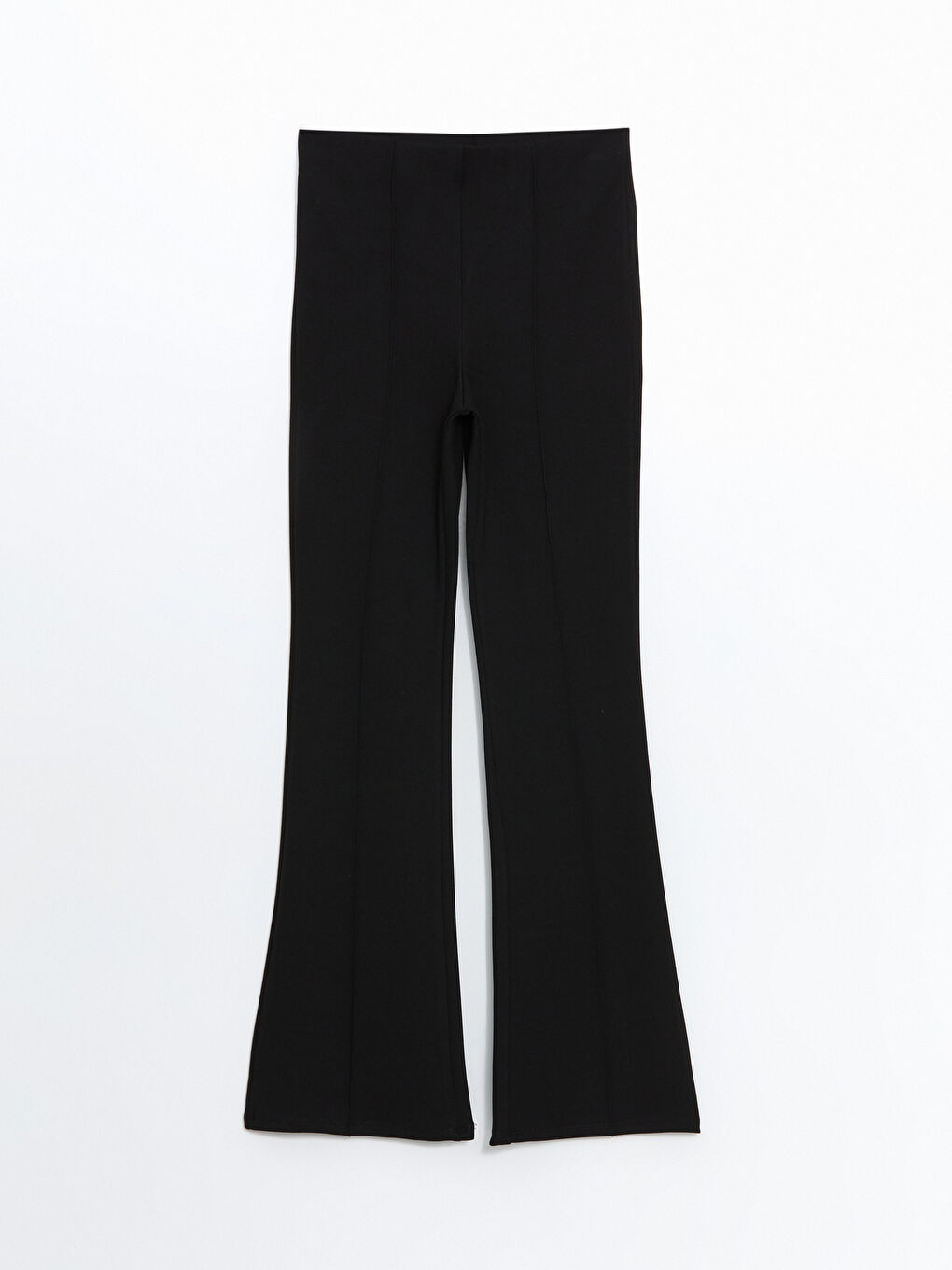 Elastic Waist Flared Trousers For Women -S5G312Z8-CVL