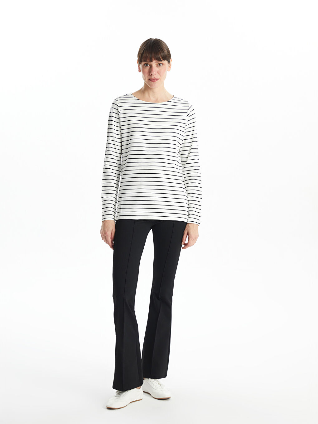Slim Fit Flared Women'S Leggings -S5G313Z8-CVL