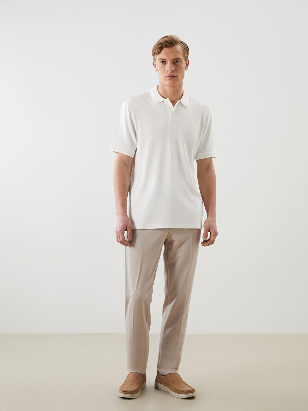 Men's Polo Neck T-Shirt -S5G351Z8-R9J