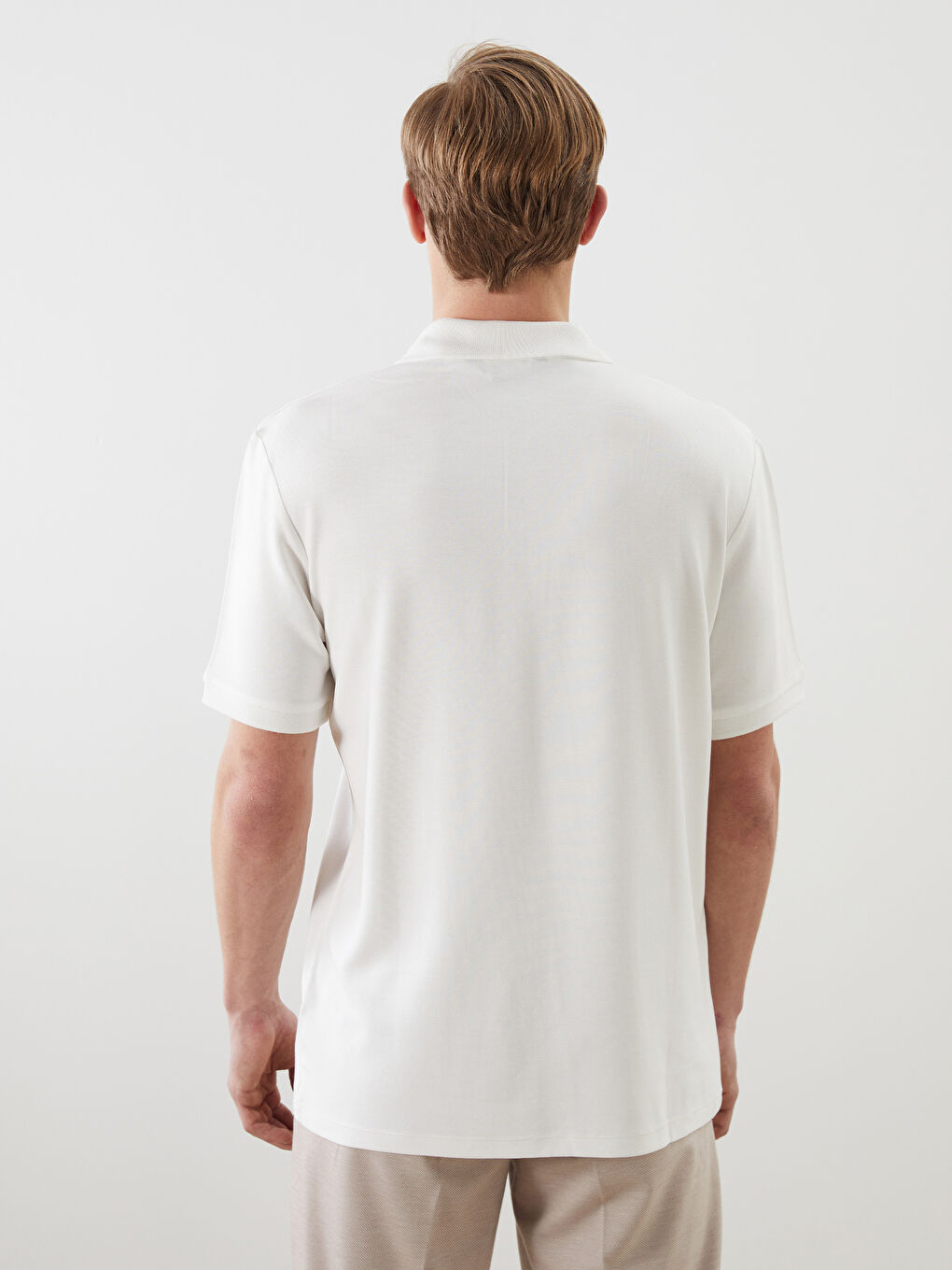 Men's Polo Neck T-Shirt -S5G351Z8-R9J
