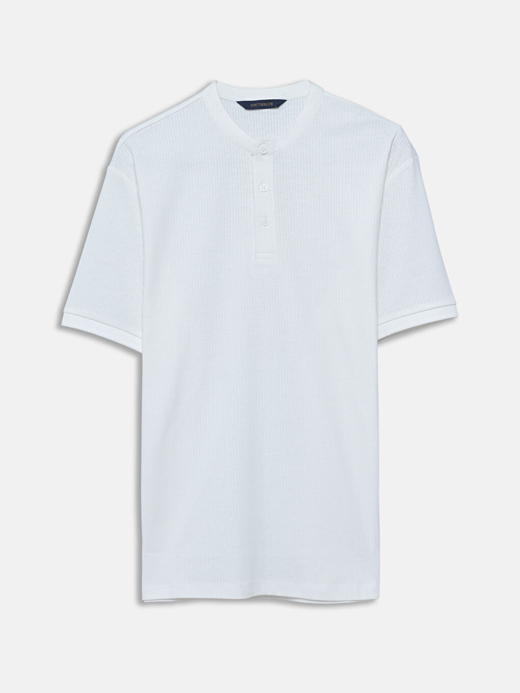 SOUTHBLUE Grandad Collar Short Sleeve Men's T-Shirt -S5G352Z8-R9J