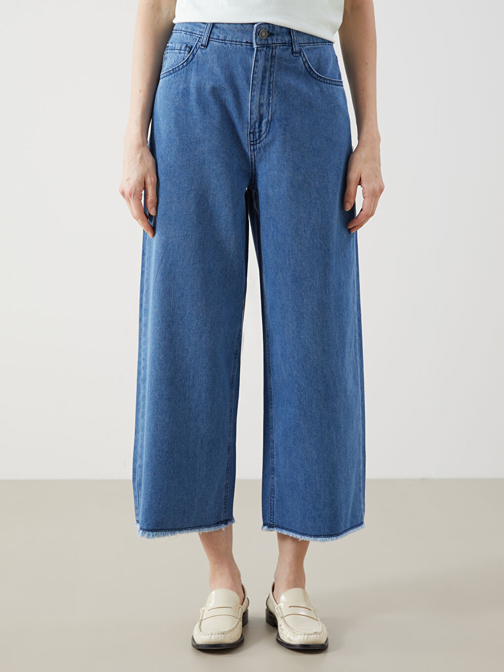 Wideleg Women's Jeans -S5G390Z8-507