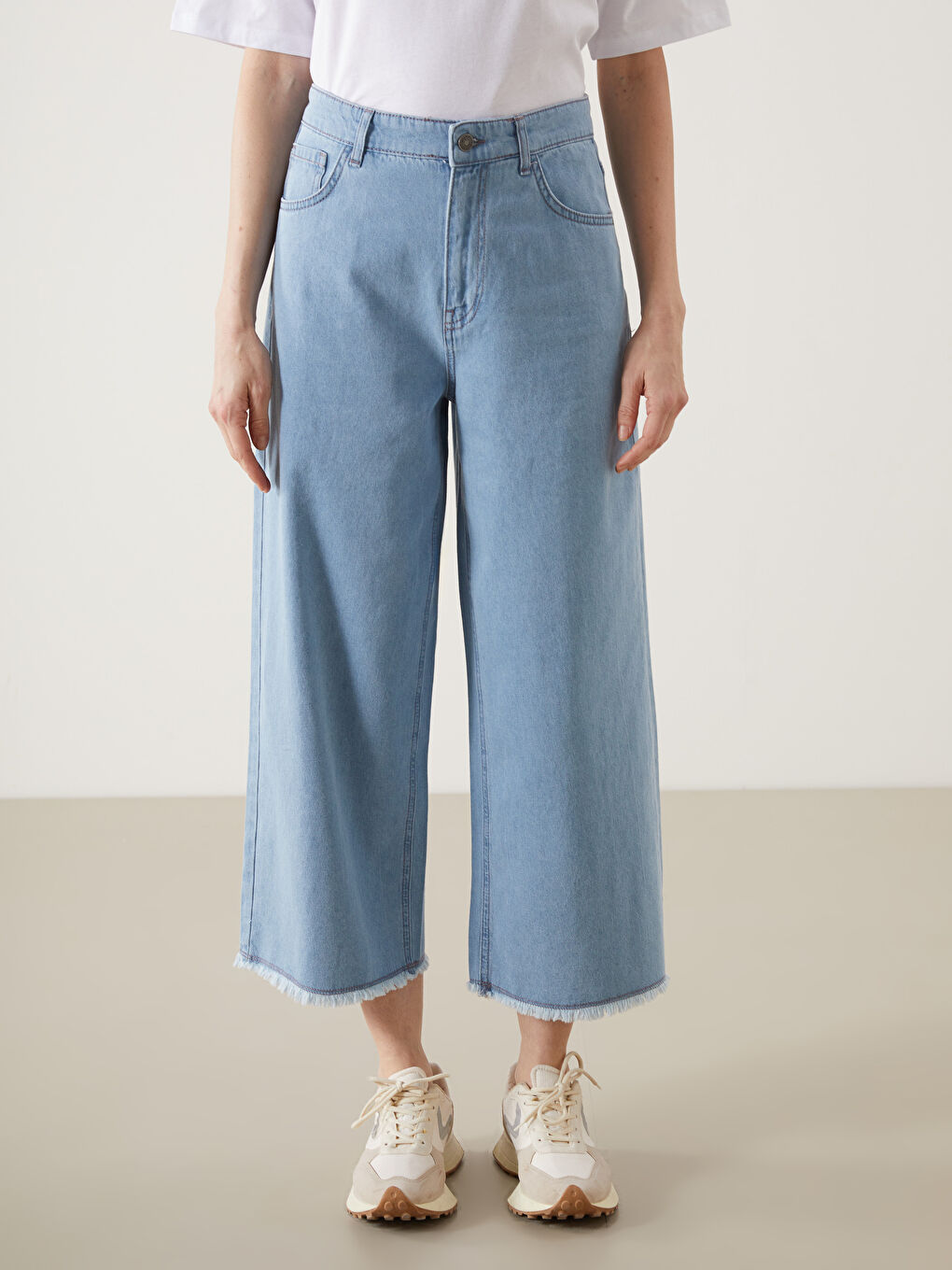Wideleg Women's Jeans -S5G391Z8-311