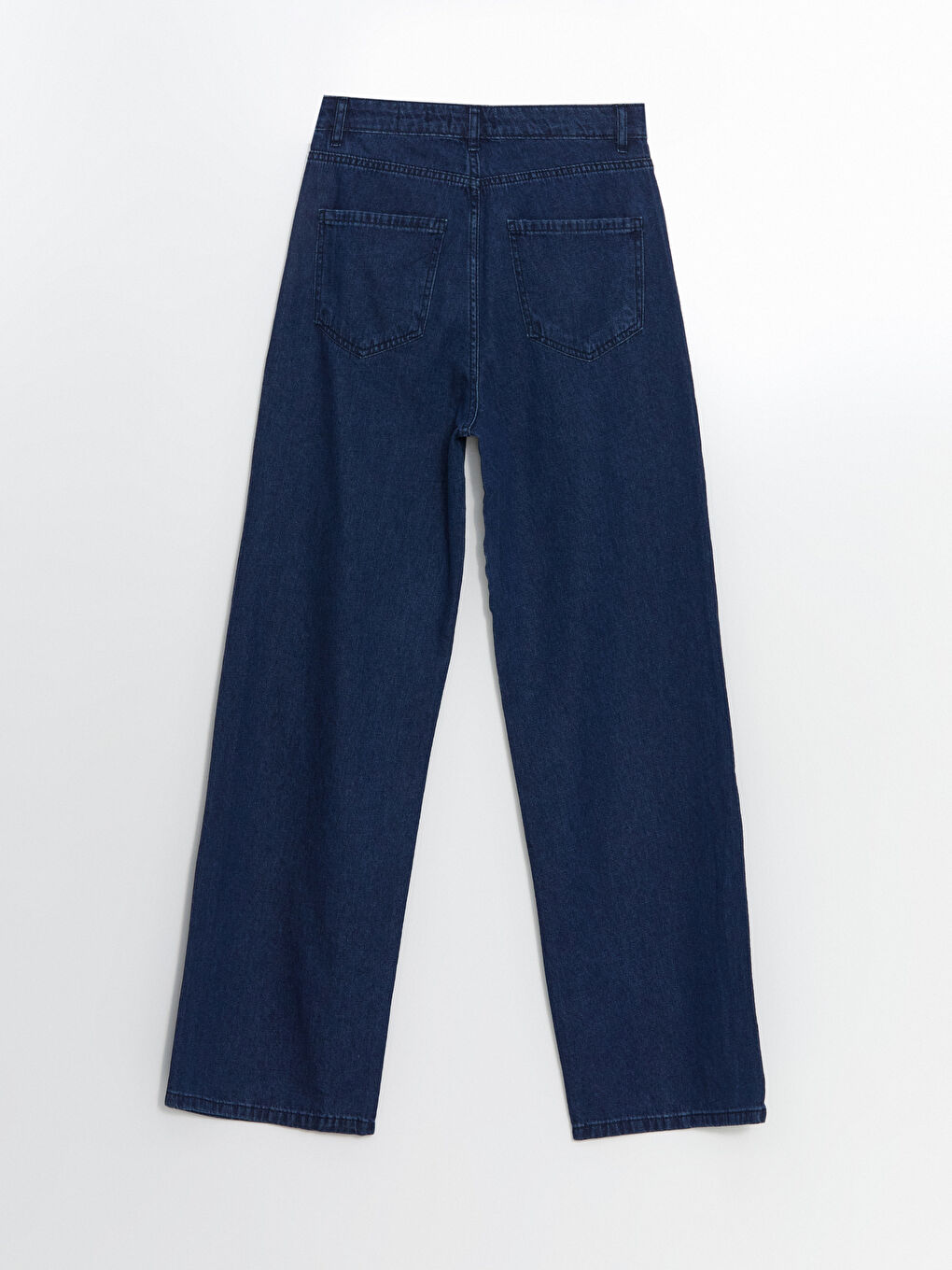 LCW ECO Indigo Wideleg Kadın Jean Pantolon - 5