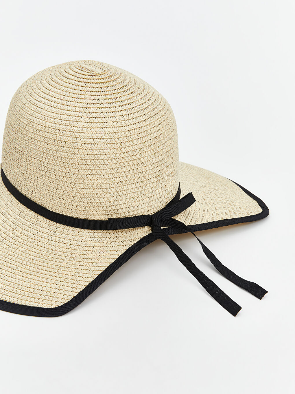 LCW ACCESSORIES Bej Kadın Hasır Şapka - 1