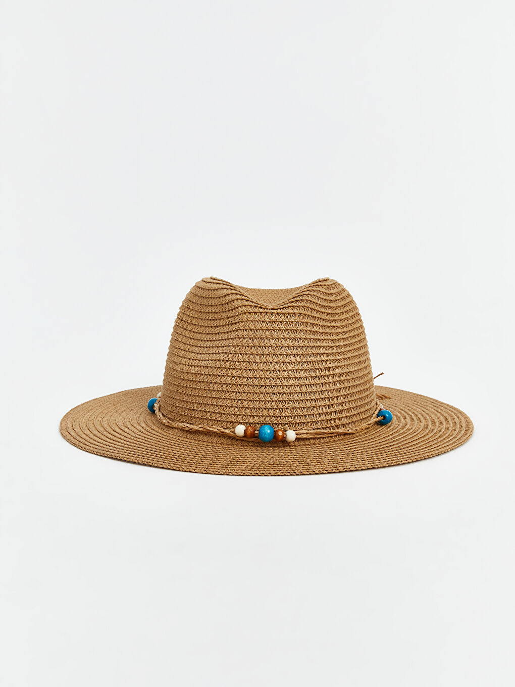 LCW ACCESSORIES Bej Kadın Hasır Şapka