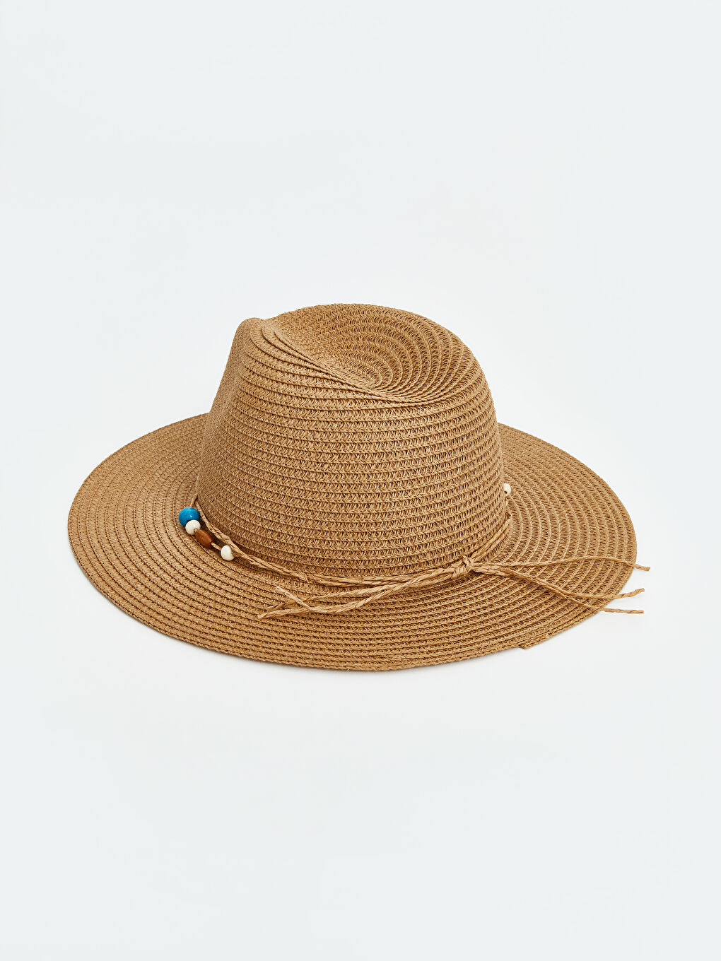 LCW ACCESSORIES Bej Kadın Hasır Şapka - 2