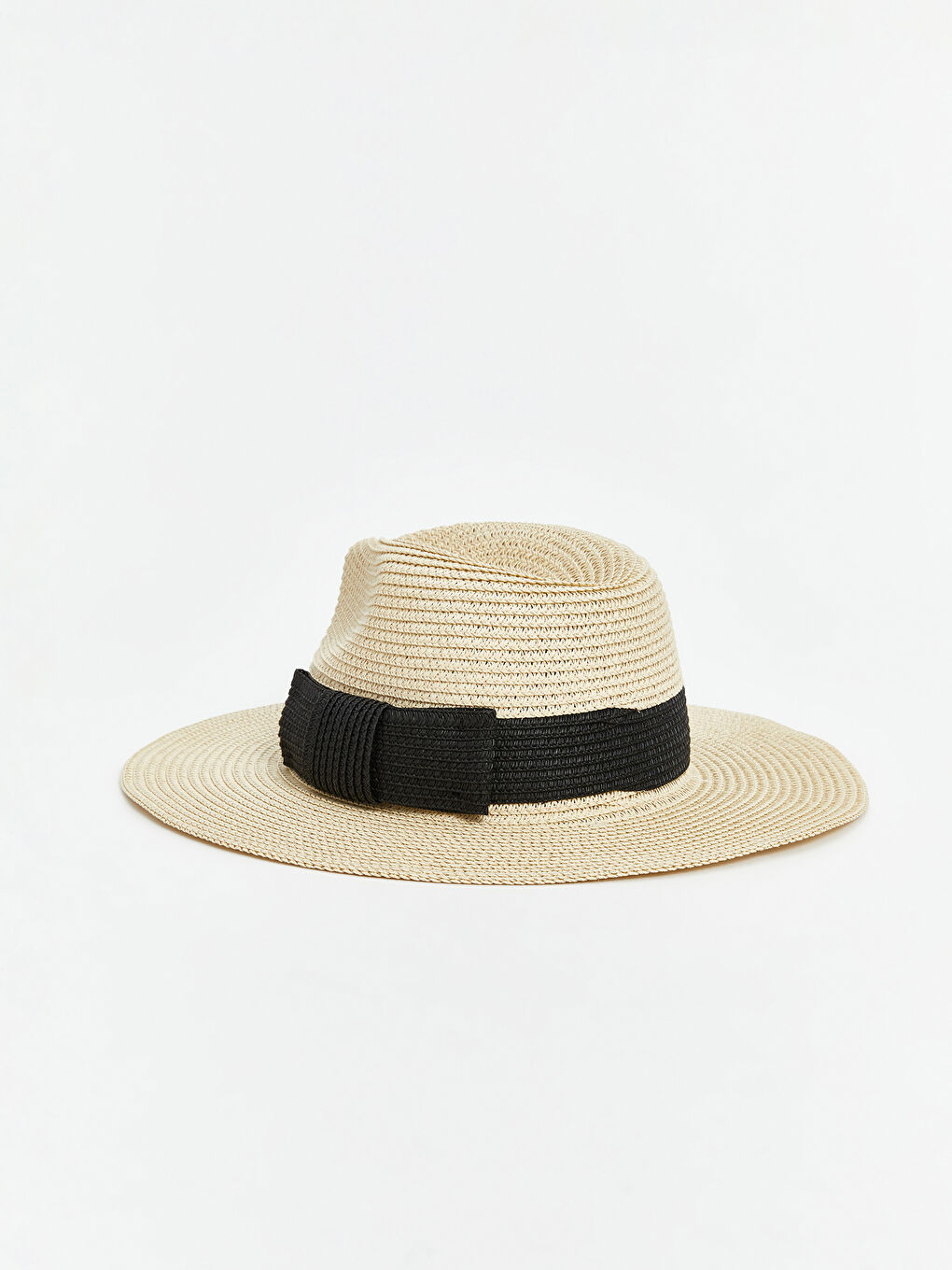 LCW ACCESSORIES Bej Kadın Hasır Şapka - 1