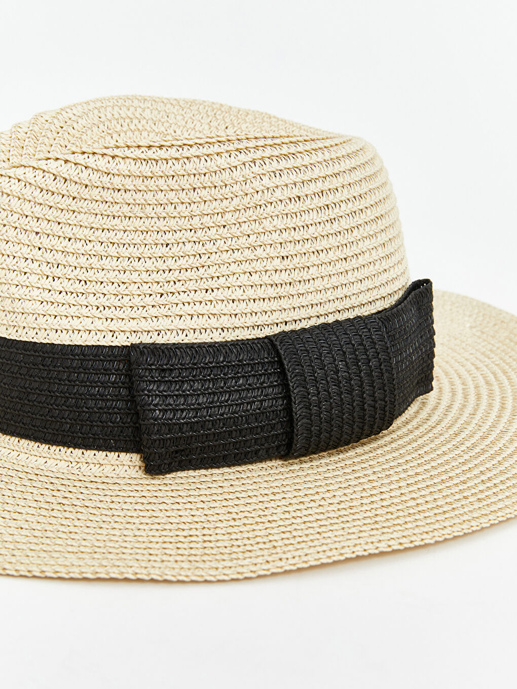 LCW ACCESSORIES Bej Kadın Hasır Şapka - 3