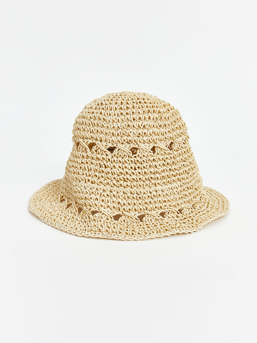 LCW ACCESSORIES Bej Kadın Hasır Şapka