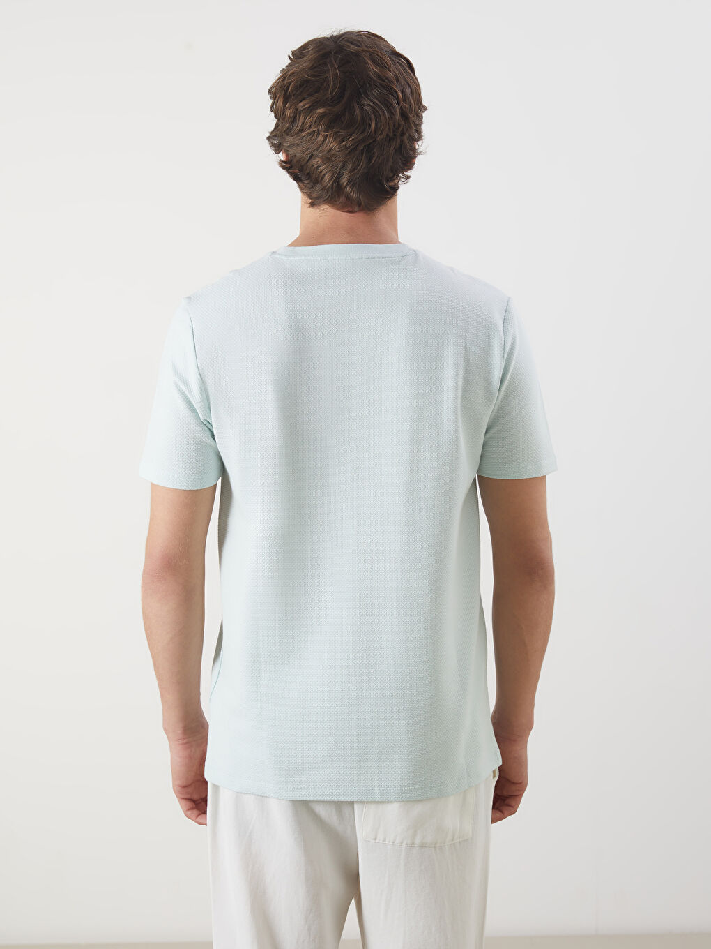 LCW Vision Crew Neck Short Sleeve Men's T-Shirt -S5G415Z8-J1R