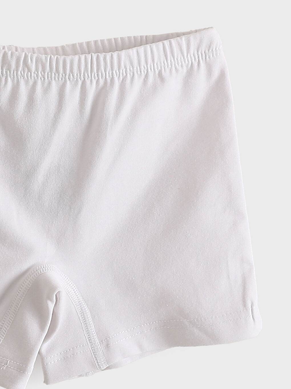 Girls' Elasticated Waist Jersey Boxer 3-Pack -S5G443Z1-LU7