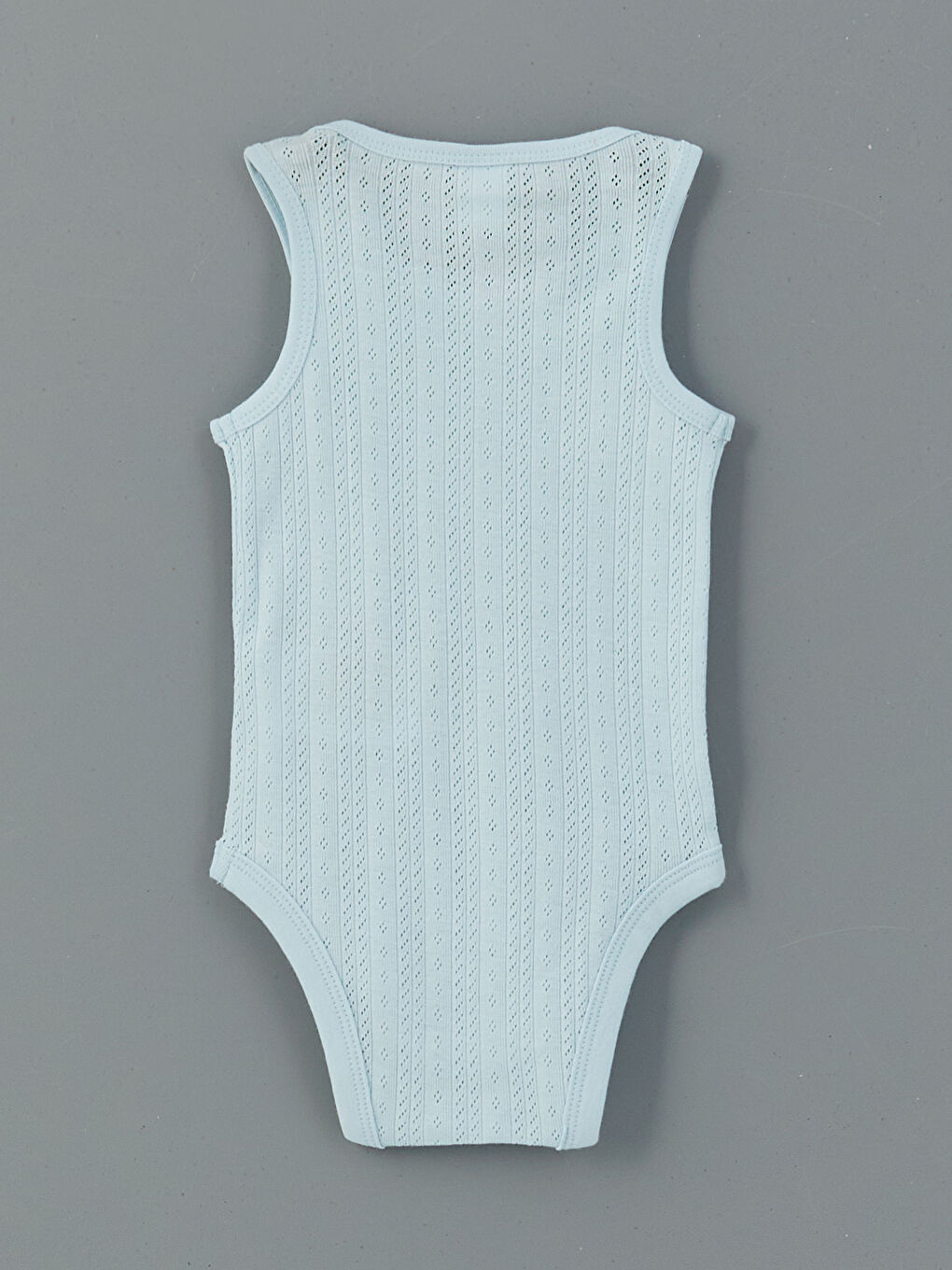 Mavi Bisiklet Yaka Basic Erkek Bebek Çıtçıtlı Bodysuit-1