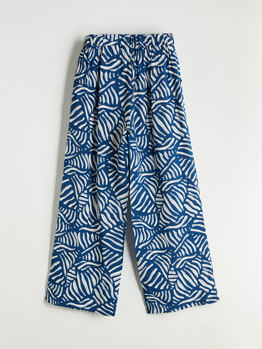 LCW Modest Elasticated Waist Patterned Women's Trousers -S5G476Z8-LQQ
