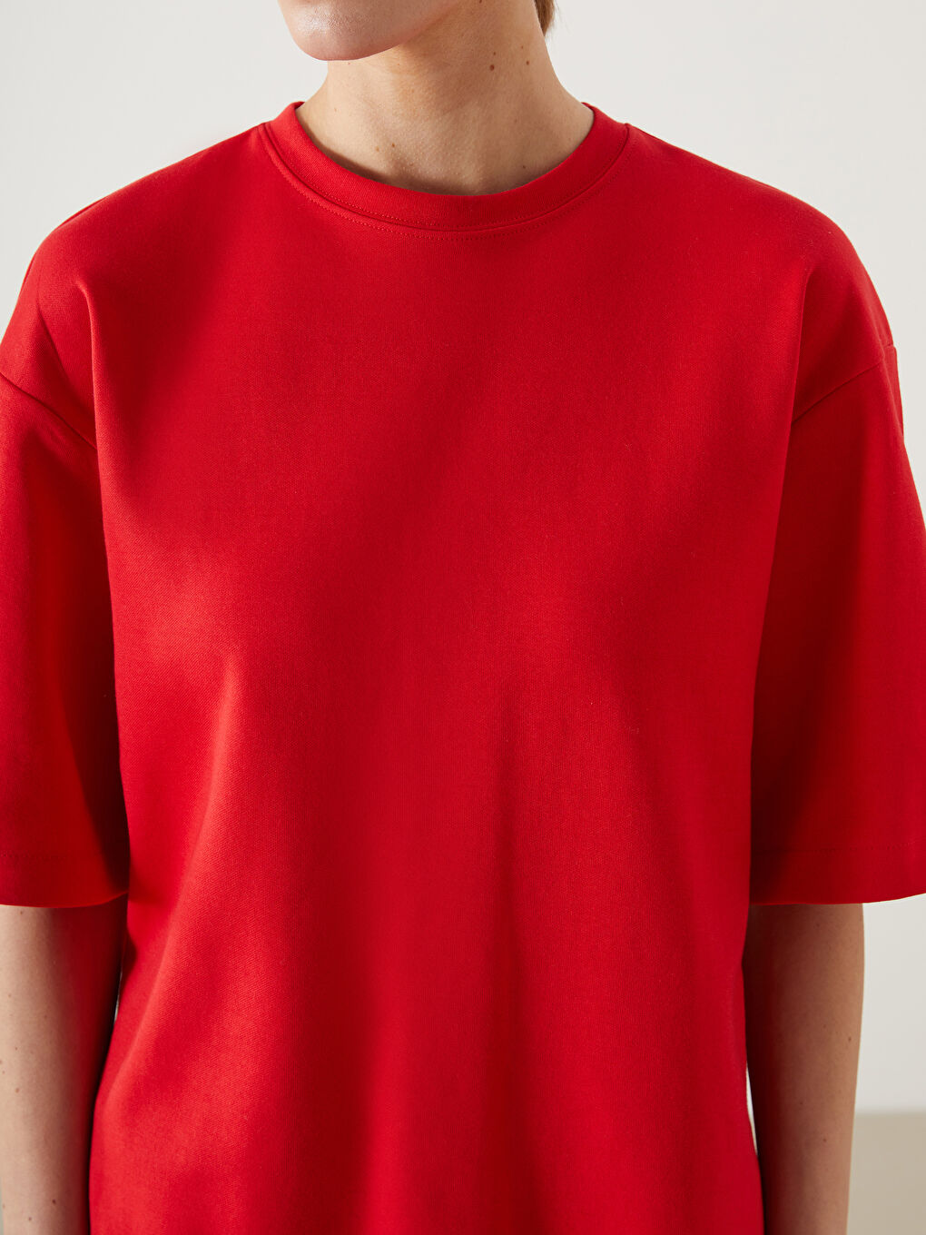 LCW Vision Crew Neck Women's T-Shirt -S5G478Z8-HC3