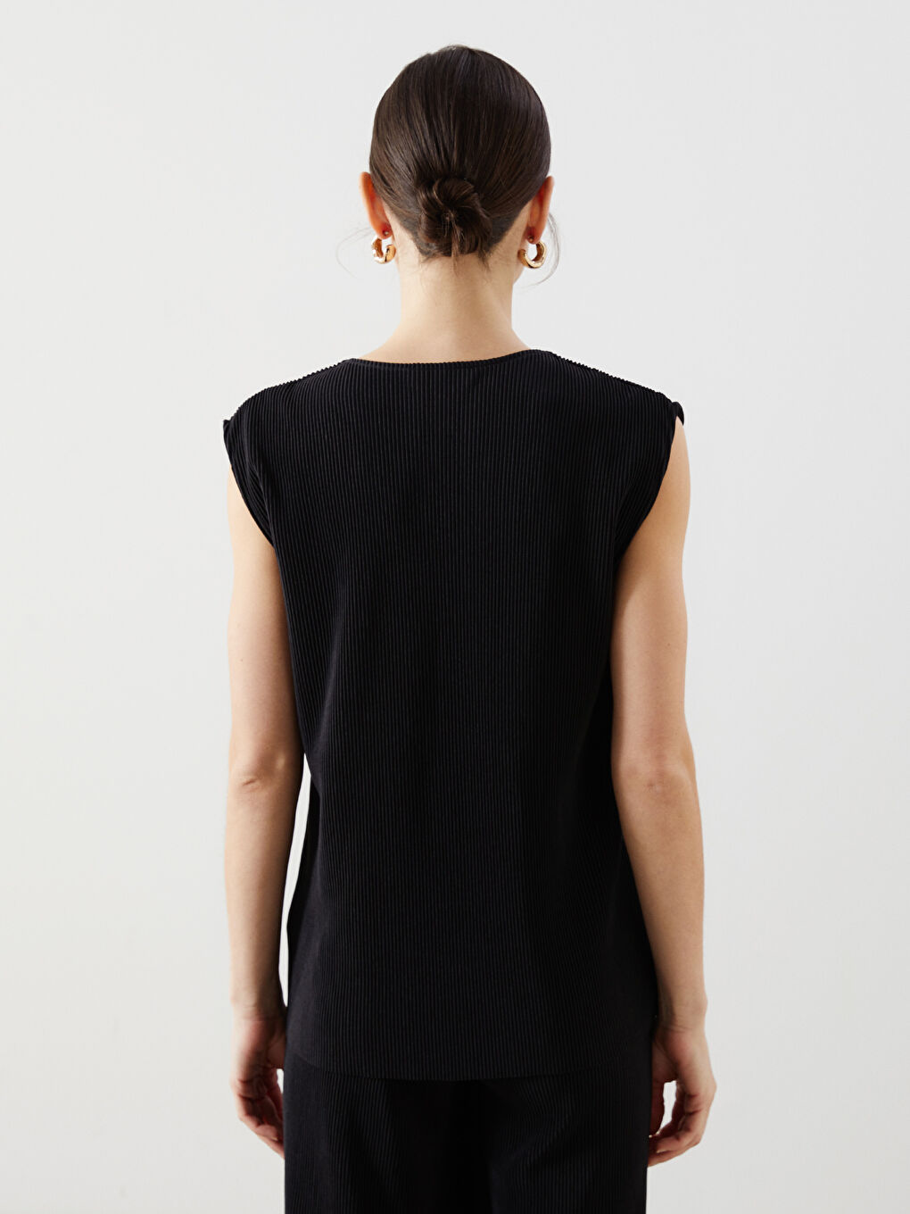 LCW Vision V-Neck Women's Waistcoat -S5G496Z8-CVL