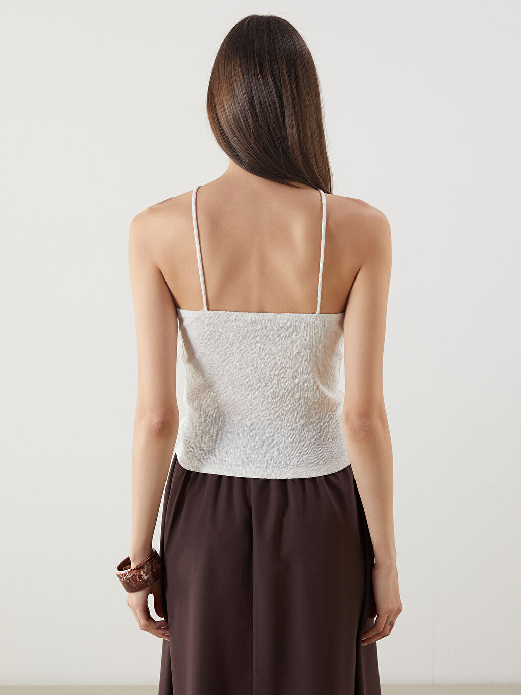 Bluza sa halter okovratnikom -S5G497Z8-FEW