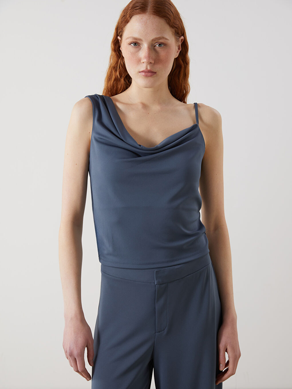 LC Waikiki Woman GREY Blouse -S5G504Z8-HRX