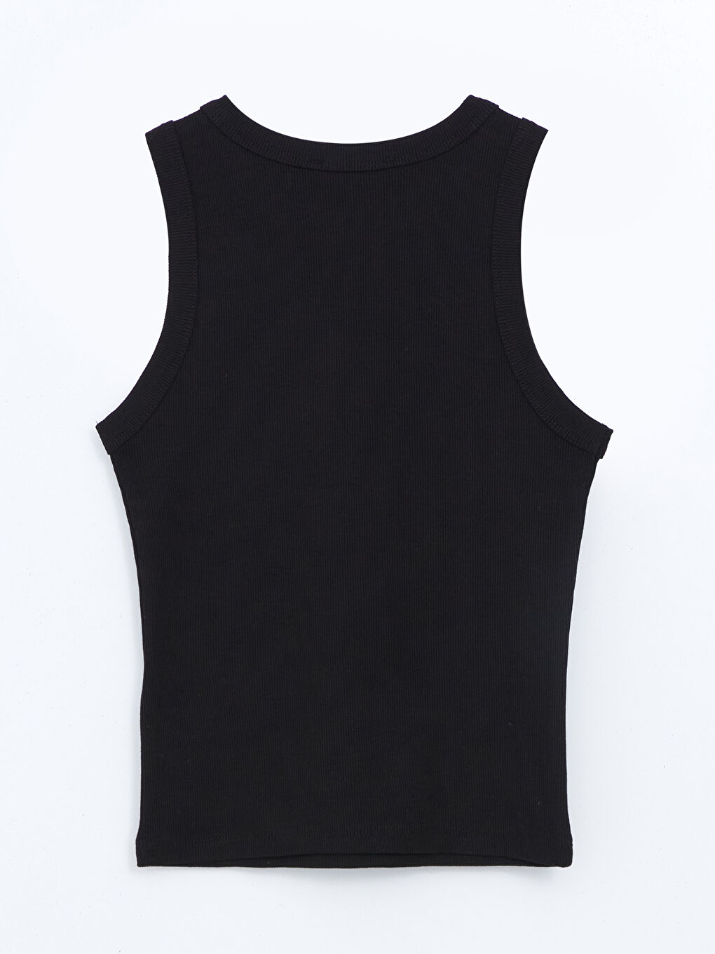 Crew Neck Textured Women's Tank Top -S5G525Z8-CVL