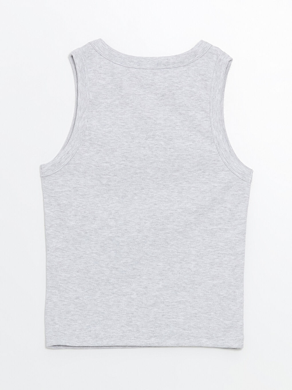 Crew Neck Textured Women's Tank Top -S5G525Z8-EEZ