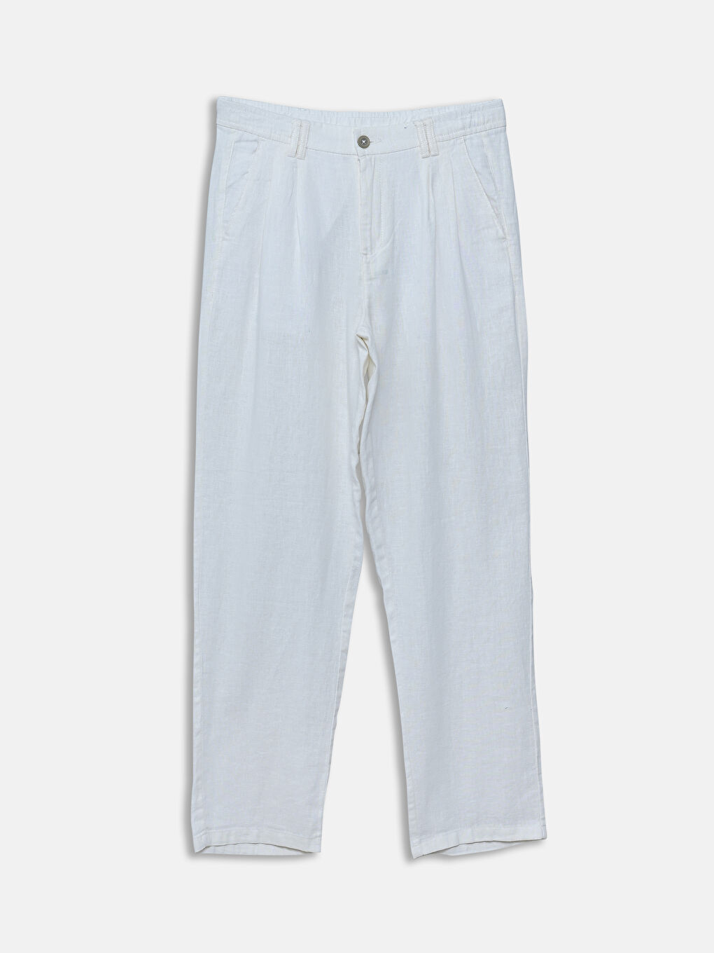 Standard Fit 100% Linen Men's Trousers
