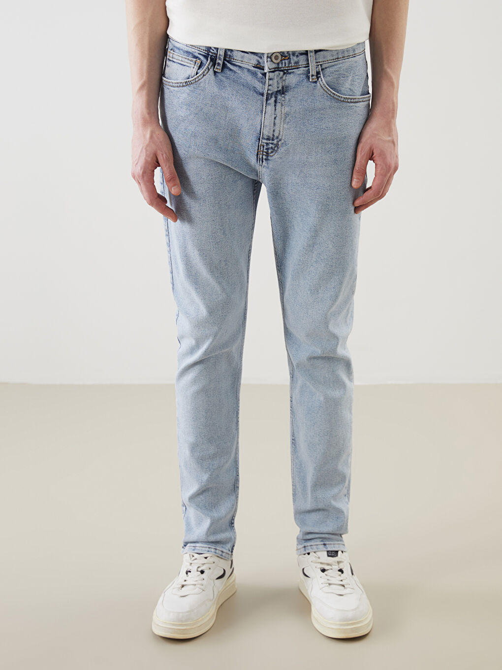 LCW Jeans Indigo 750 Slim Fit Erkek Jean Pantolon - 1
