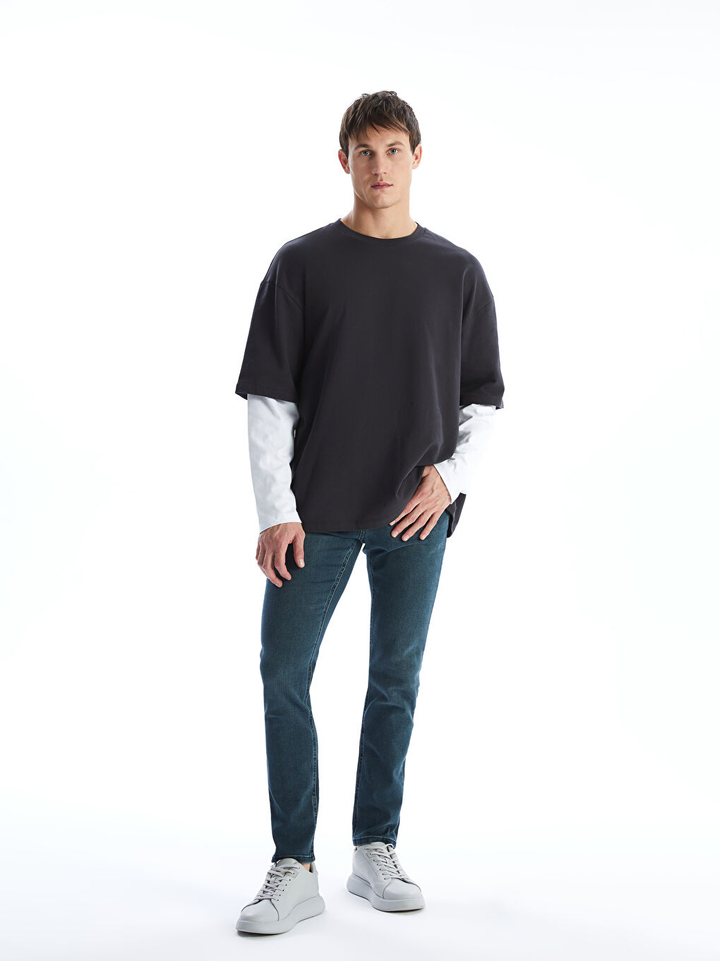 750 Slim Fit Men's Denim Trousers -S5G561Z8-333