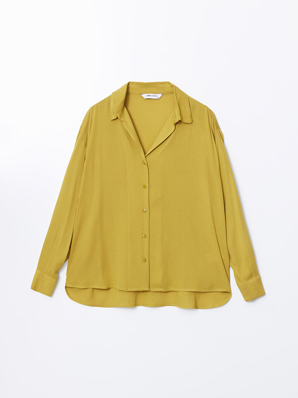 Textured Oversize Crinkle Women's Shirt -S5G562Z8-K95