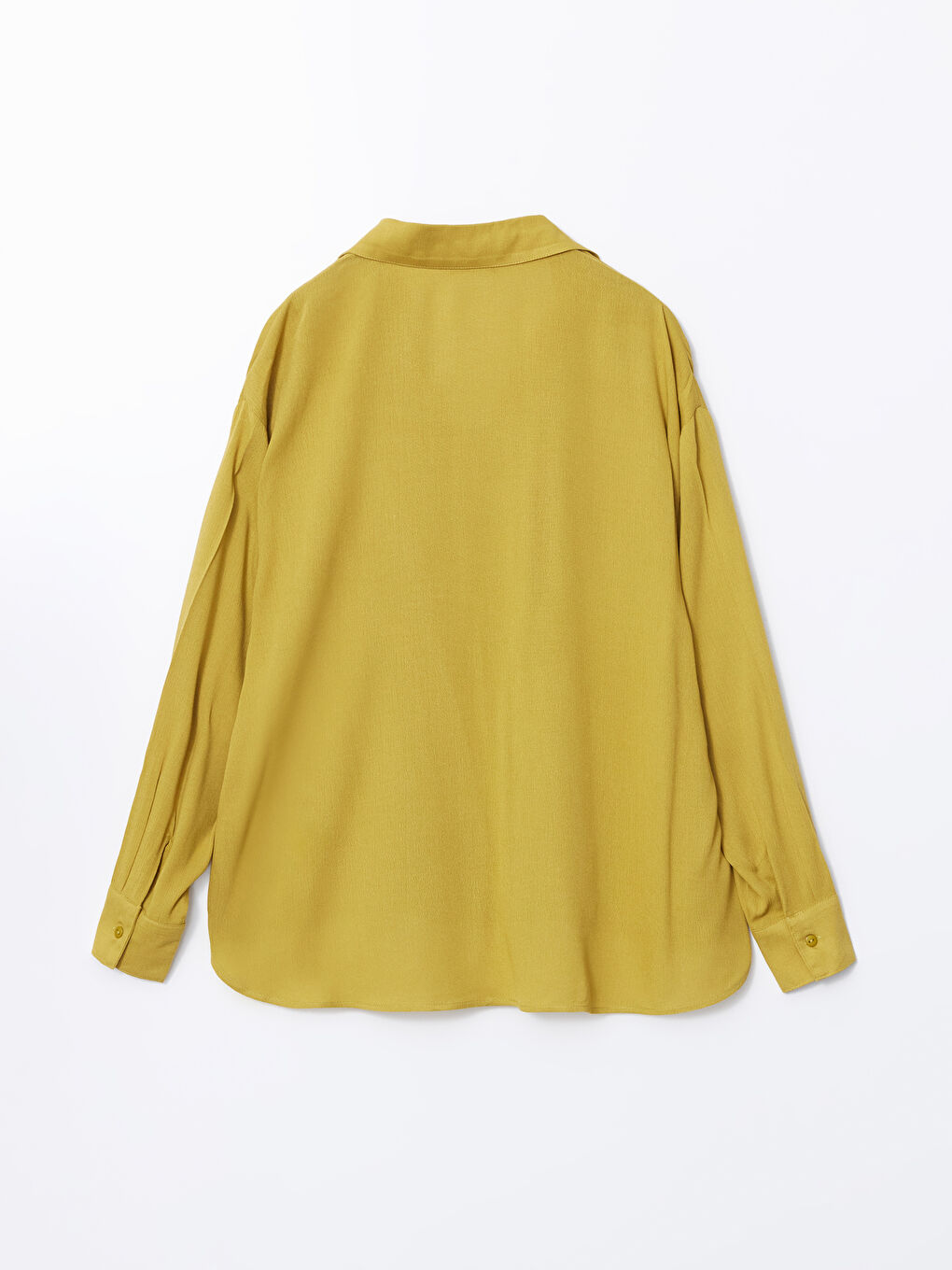Textured Oversize Crinkle Women's Shirt -S5G562Z8-K95
