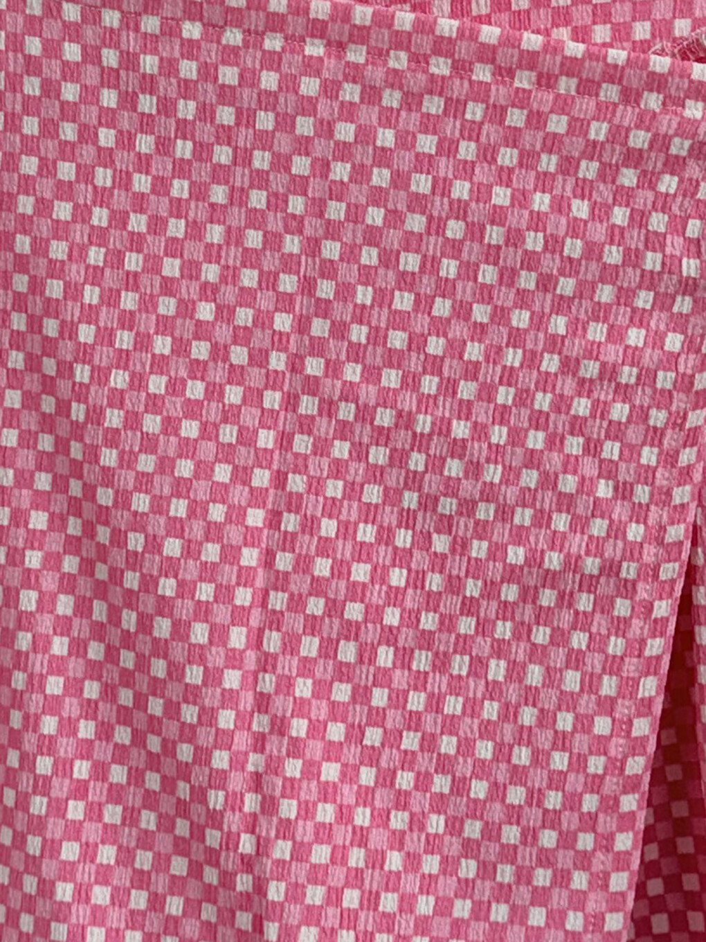 Plaid Elastic Waist Girls' Skort-1