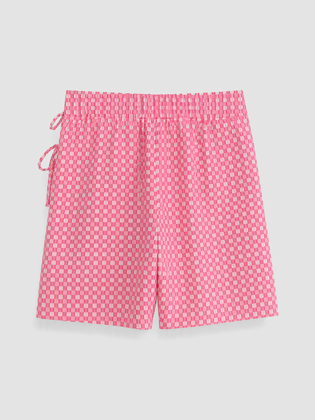 Plaid Elastic Waist Girls' Skort-2