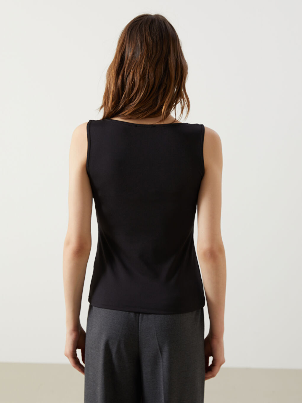 Women's Square Neck Tank Top -S5G609Z8-CVL