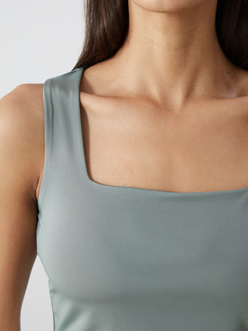 Women's Square Neck Tank Top -S5G609Z8-GZA