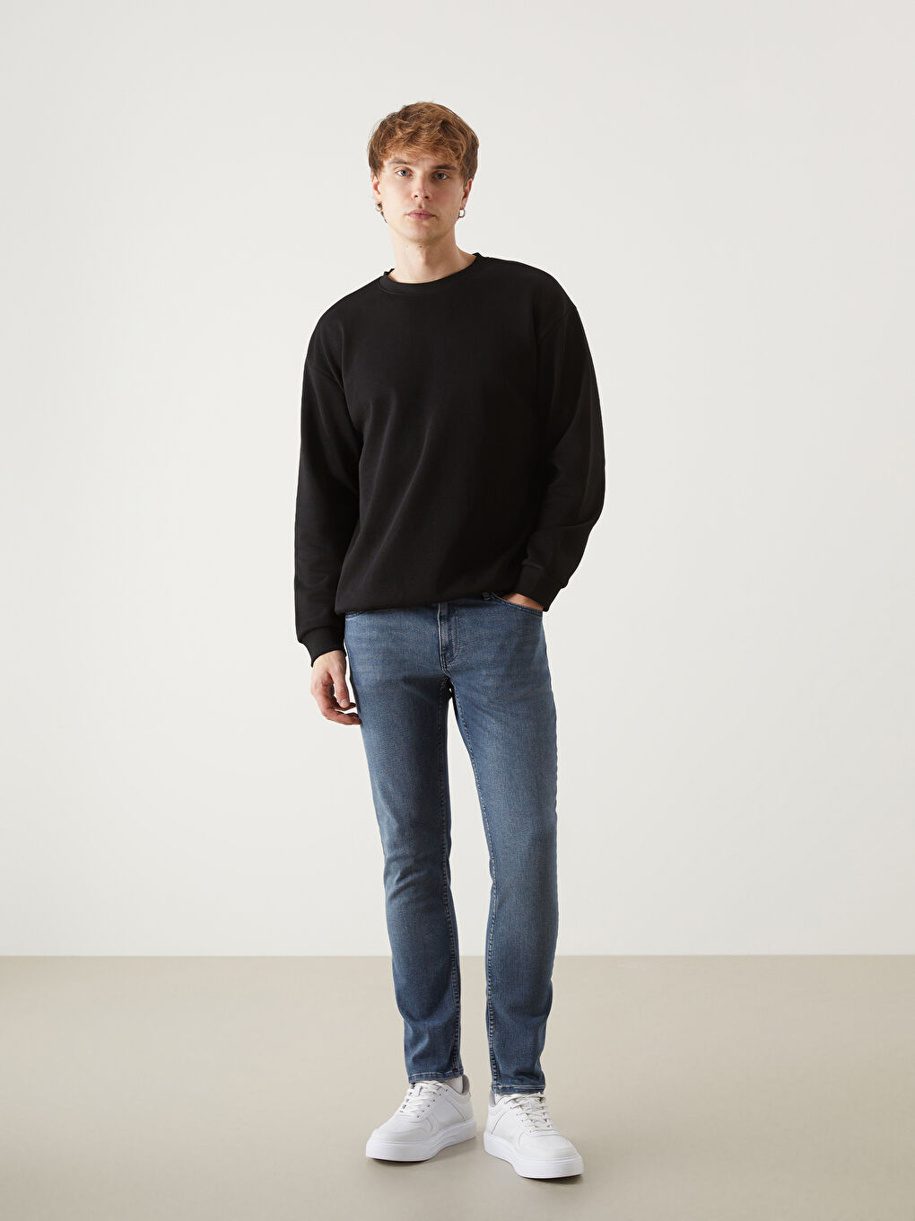 750 Slim Fit Men's Denim Trousers -S5G615Z8-H45