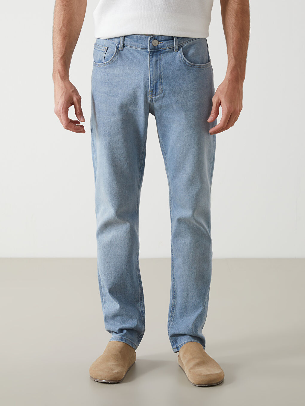 LCW Jeans Indigo 779 Regular Fit Erkek Jean Pantolon - 1