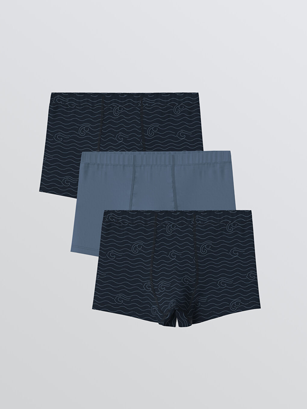 Printed Boys' Boxer Trunks 3-Pack