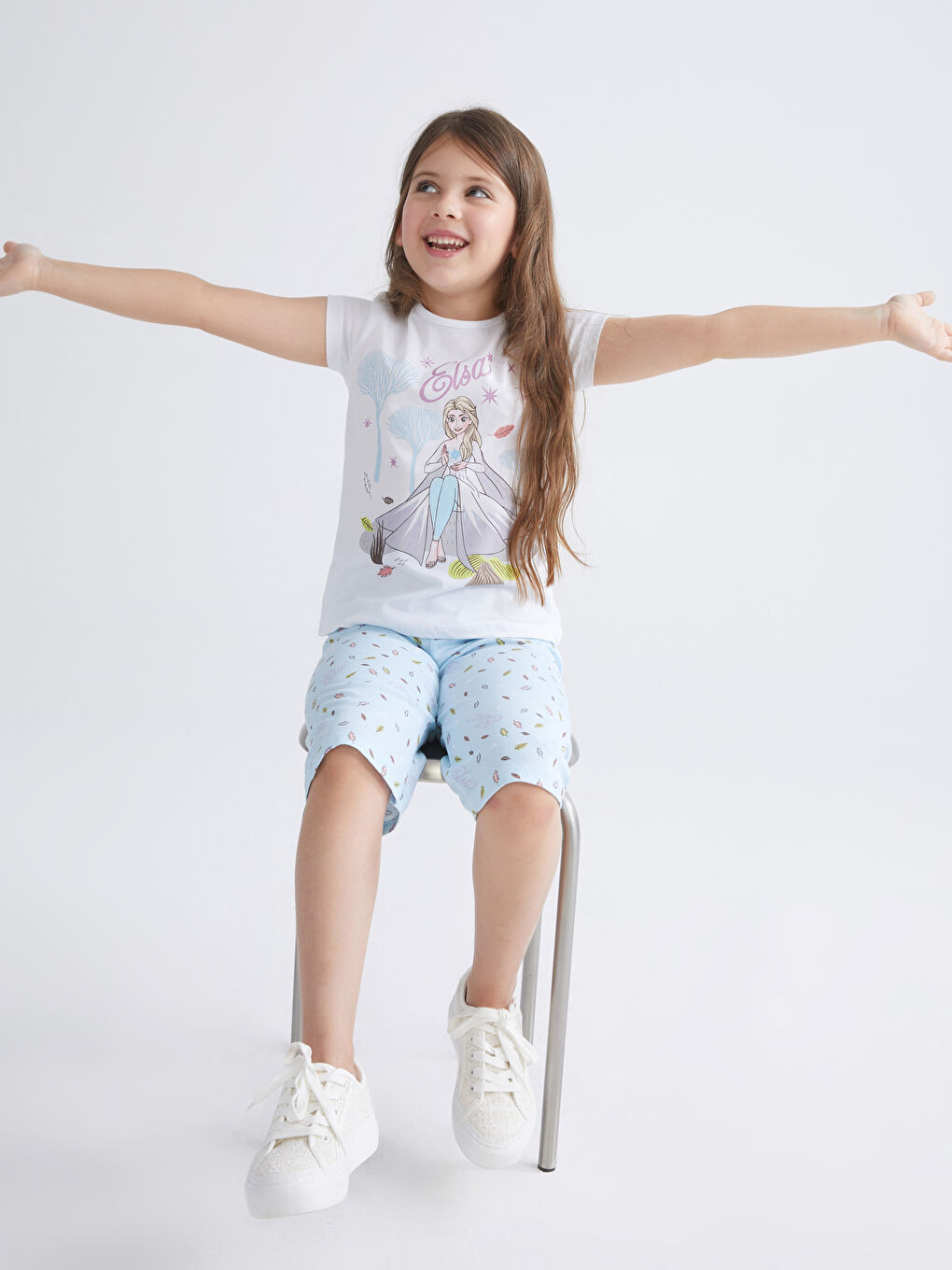 LCW Kids Girl WHITE Pyjama Set -S5G792Z1-Q6K